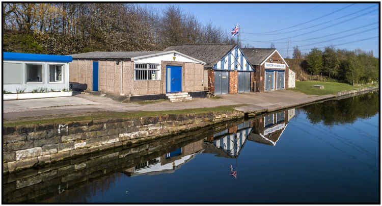 Our existing boathouse and changing/gym