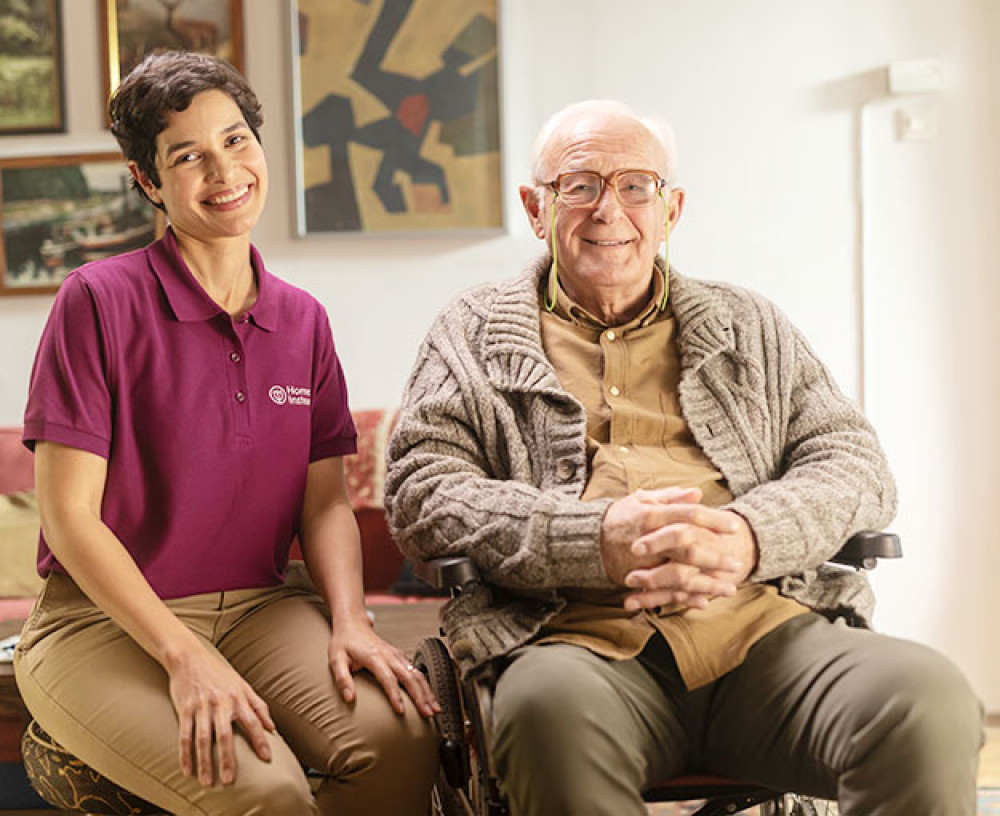 Enjoy flexible in home Care work with Home Instead (image courtesy of Home Instead)