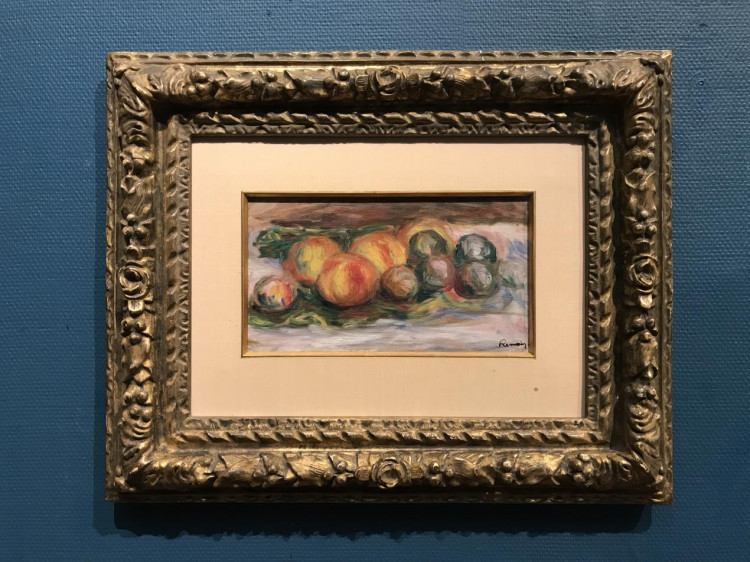 Pêches et Prunes is one of the last few works that Renoir painted. Pêches et Prunes is one of the last few works that Renoir painted.