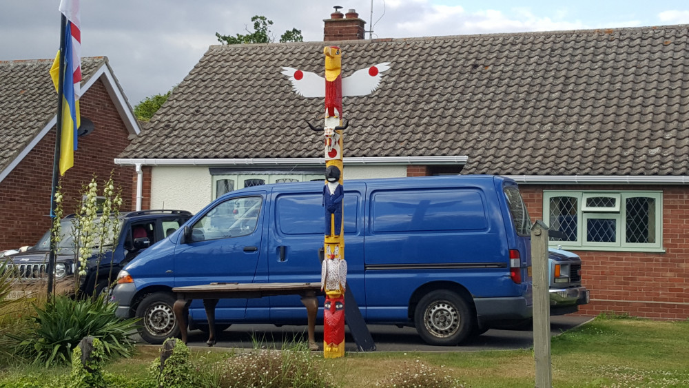 Totem pole is considered offensive (Picture contributed)