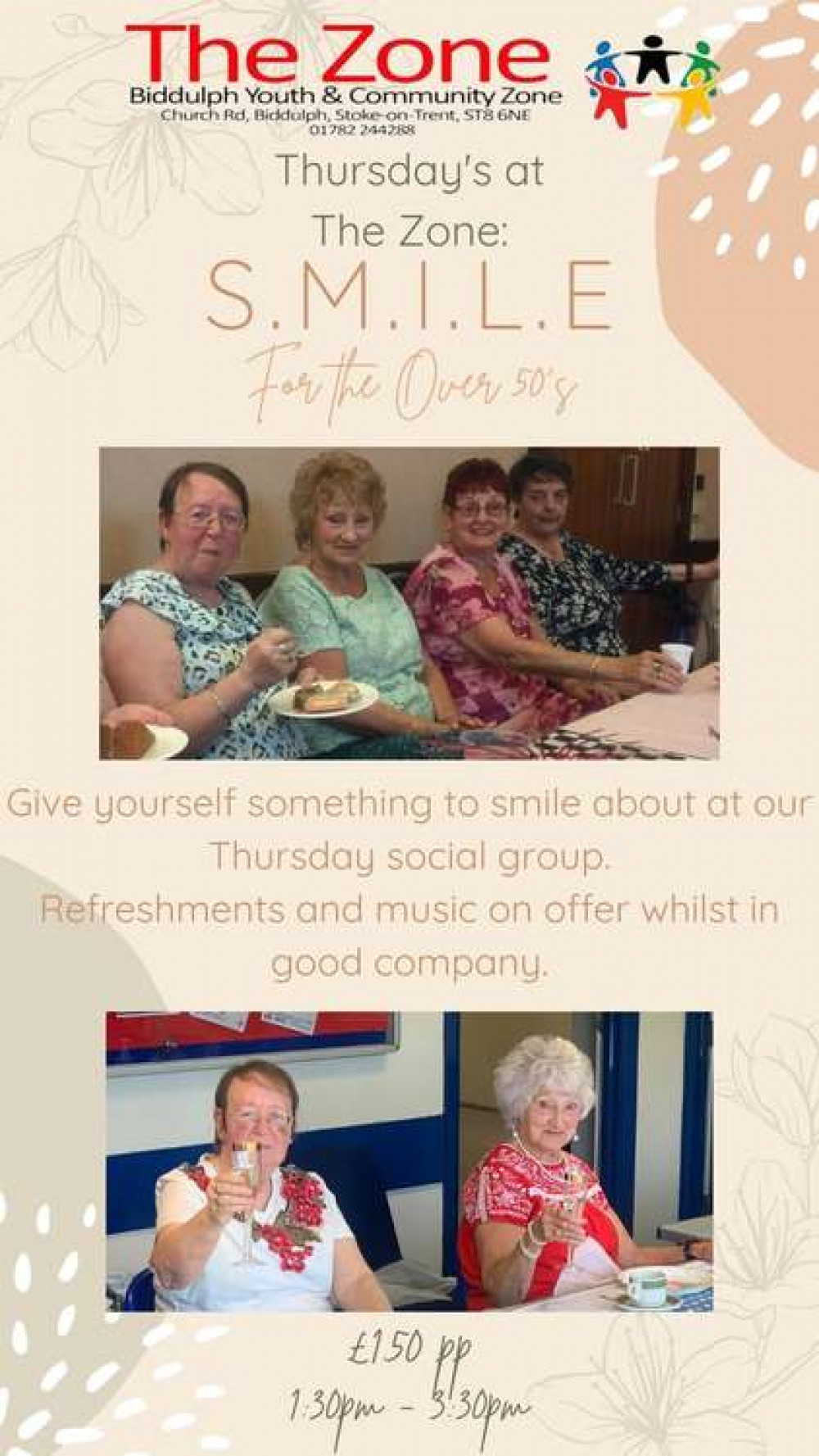 S.M.I.L.E Over 50's social group