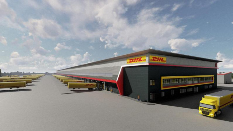 DHL will spend nearly £240million building a 25 square kilometre hub near Coventry Airport