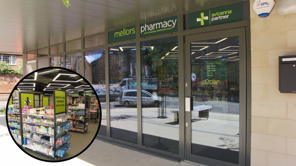Mellors Pharmacy has moved to Priory Medical Centre (Images by Geoff Ousbey)
