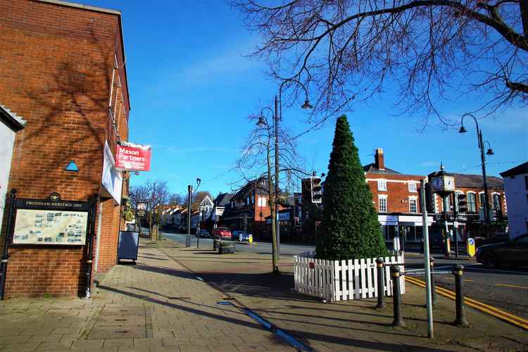 The Main Street Christmas tree 2020