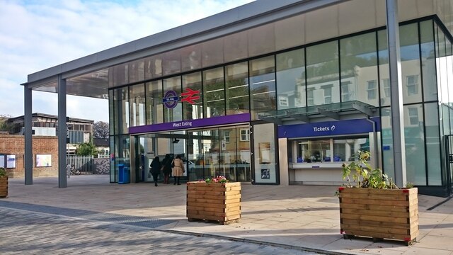 Network Rail was alerted to an unsafe wall at West Ealing station (Image: Mark Percy)