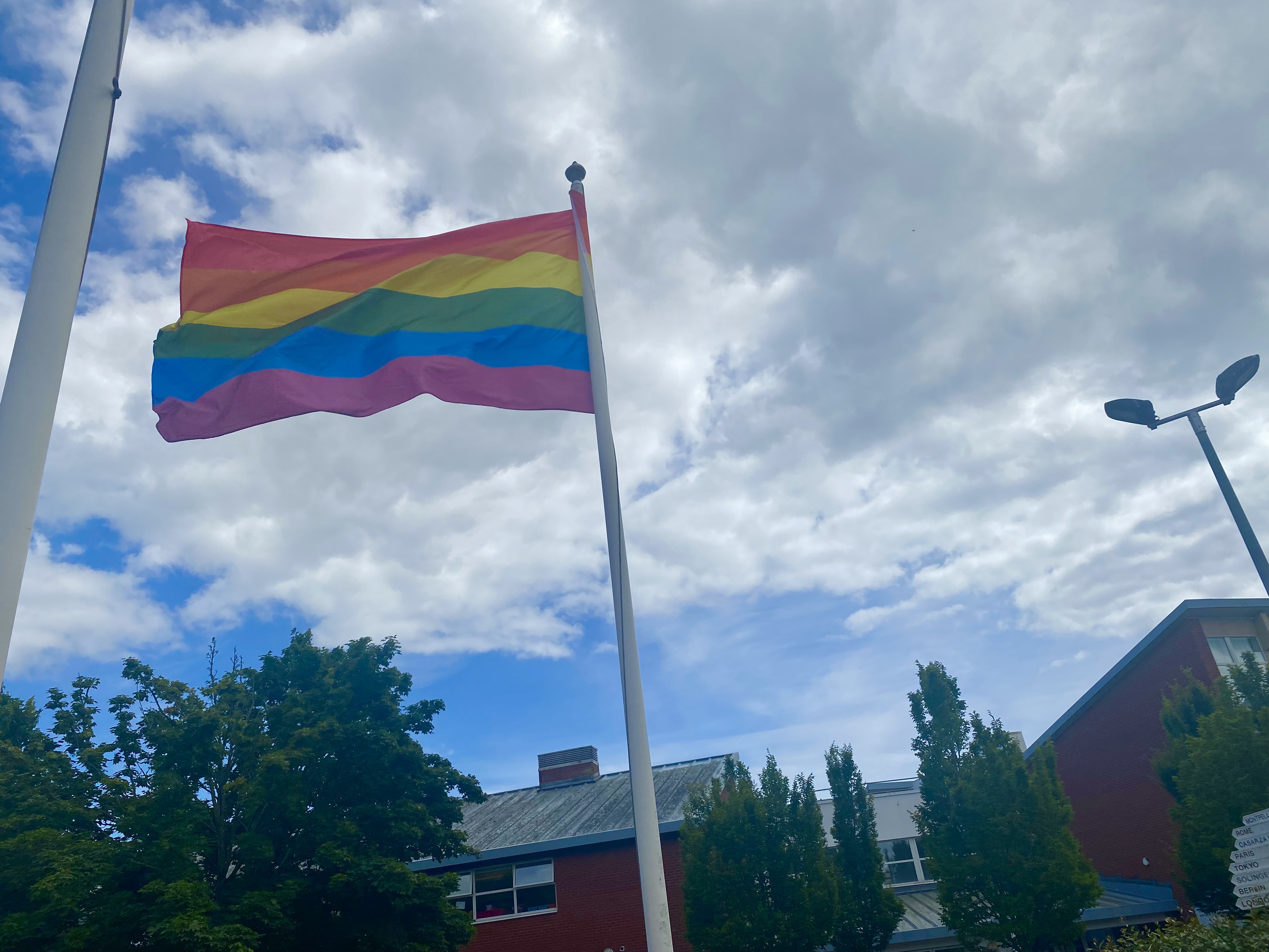 Students celebrate Pride at the Sir John Colfox Academy