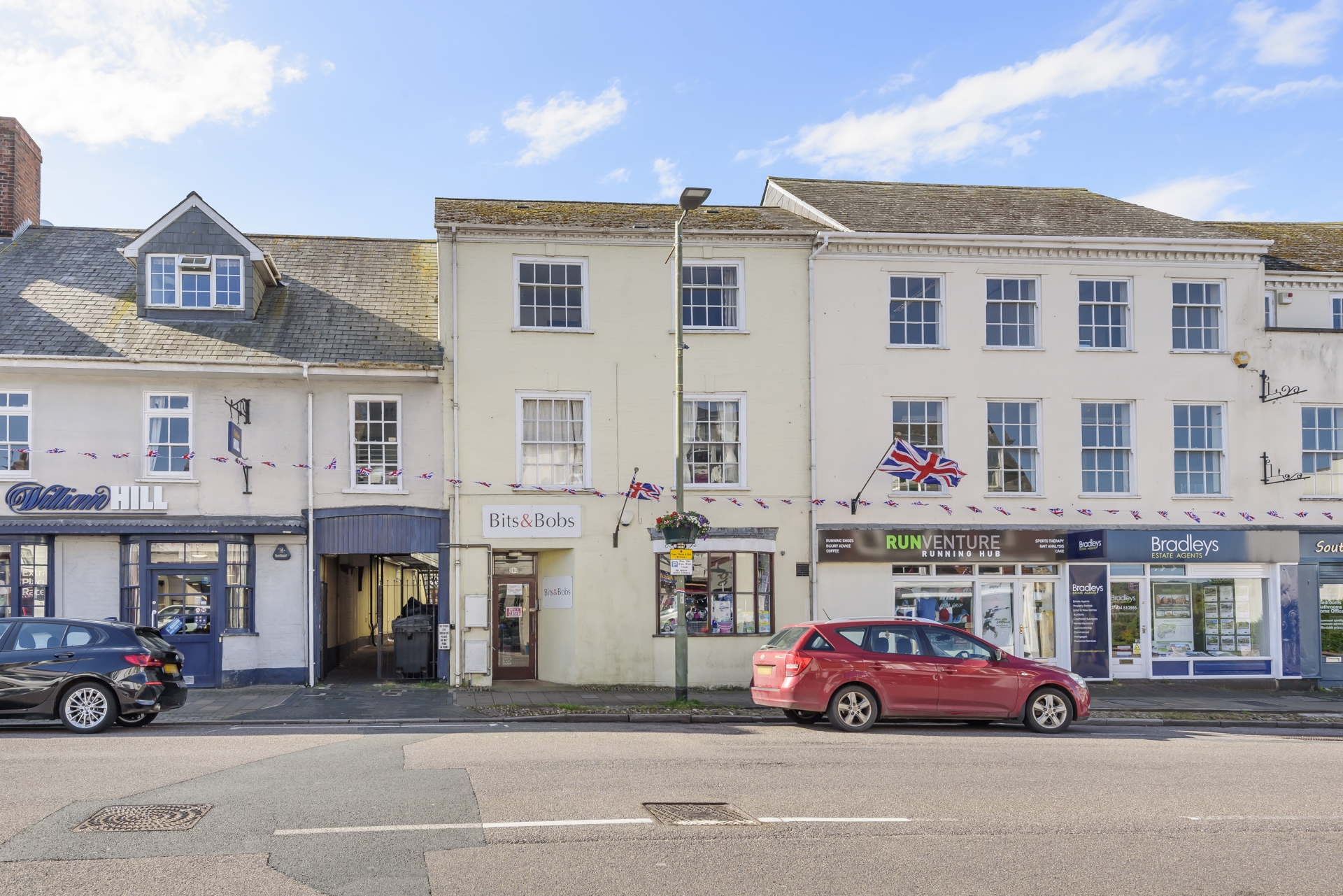 2-bedroom flat in Honiton. (Credit: Bradleys)