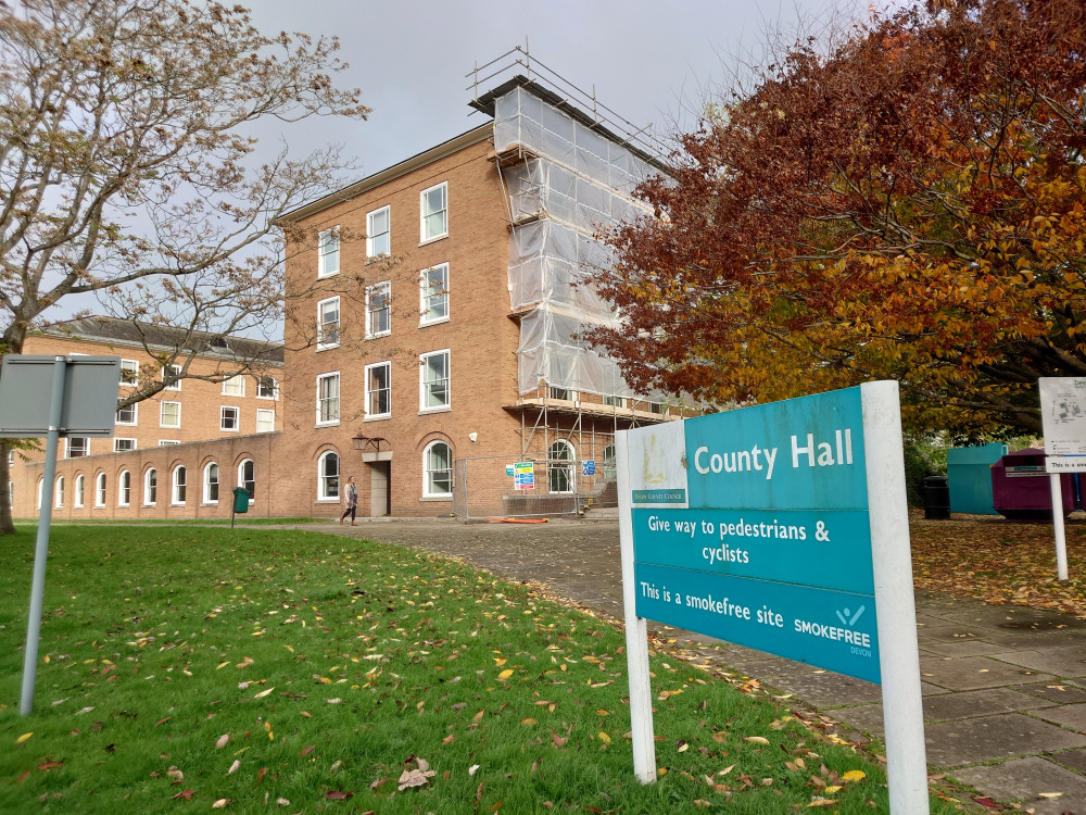 Devon County Council building (Joe Ives/LDRS)