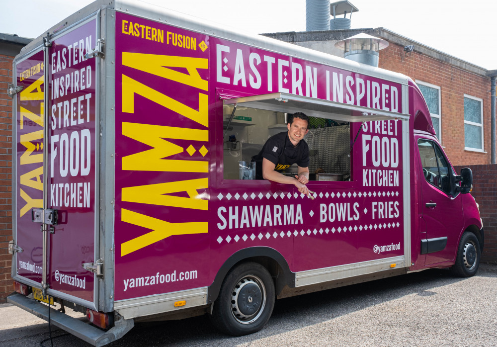 Ed McLachlan in food truck Yamza (Ed McLachlan)