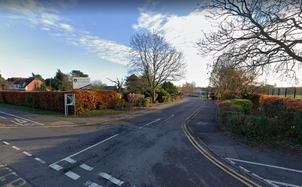 The Myton Path for pedestrians and cyclists was put forward by Warwick District Council's cabinet this week (Image via google.maps)