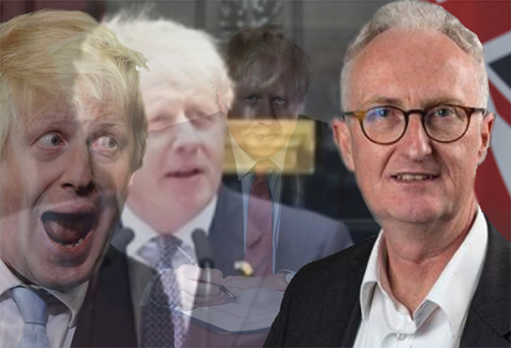 The many faces of Boris Johnson finally led to his demise - but there could be a price to pay in the future says leading Congleton Lib Dem Cllr Phil Williams. (Image - Neil Speight)