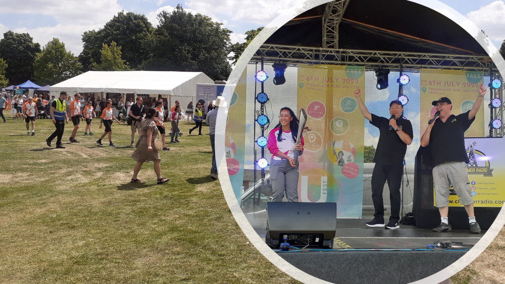 UFest, a free community festival, marked the arrival of the Queen's Baton (Photos: Nub News)