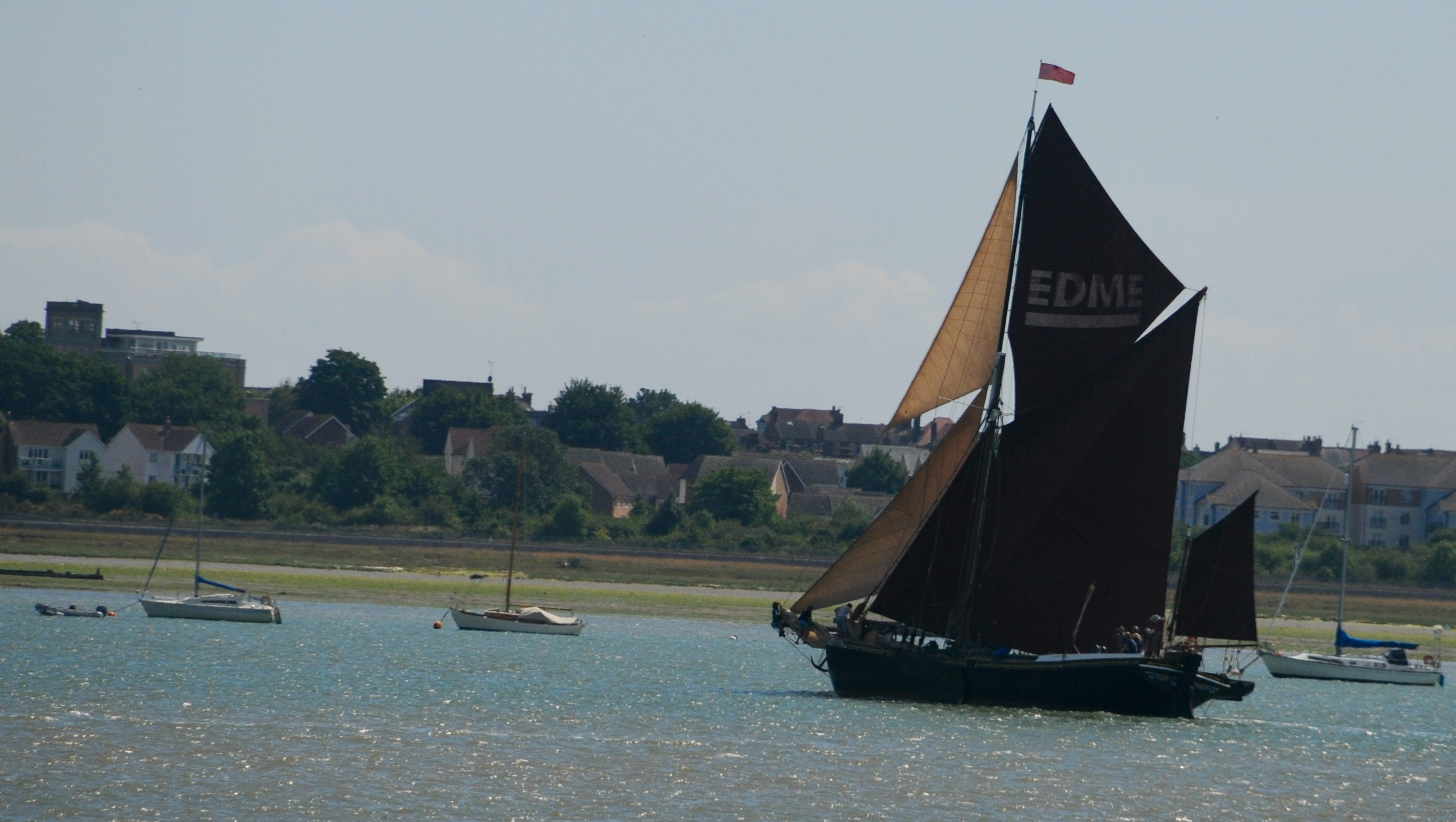 EDME in full sail (Picture credit: Peninsula Nub News)