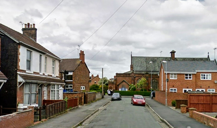 A disposable barbecue was dumped in a bin. It set fire to the bin and a nearby fence (Google).