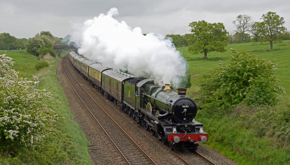 Earl of Mount Edgcumbe is one of three locomotives that could haul the express this weekend