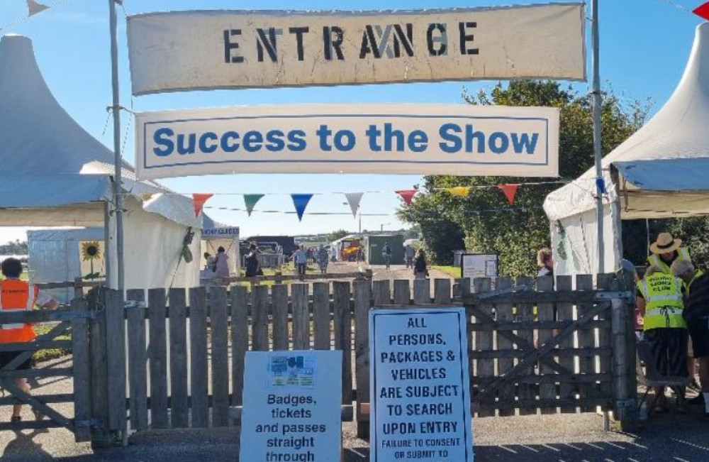 It was busy at Stithians Show today for the first show in three years. 