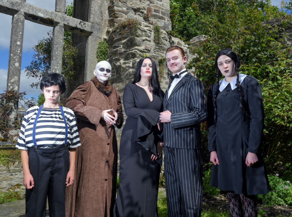 Young Generation Falmouth with The Addams Family.