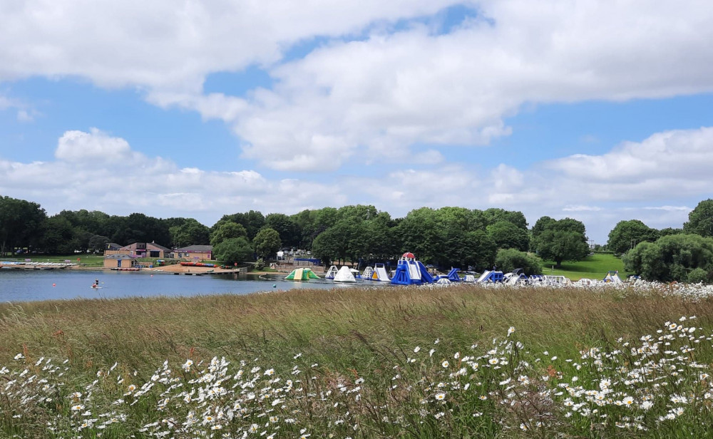 Rutland Water, near where the event will take place