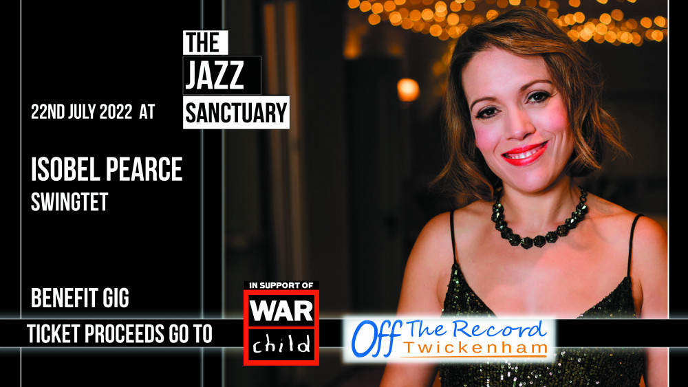 Join us for a fun evening filled with Latin and Swing Jazz! - All proceeds will go to "Off The Record" Twickenham and Warchild