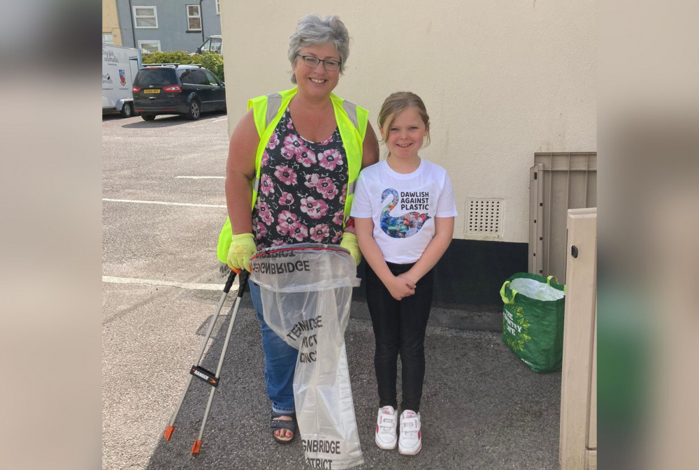 Getting ready to go (Dawlish Against Plastic)