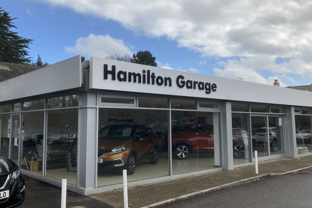 Hamilton Garage, Sidford (Nub News, Will Goddard)