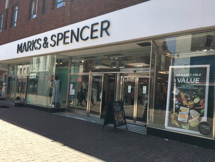 Have you been disappointed with the automatic doors not working at the Macclesfield Marks and Spencer on Mill Street? (Image - Alexander Greensmith / Macclesfield Nub News)