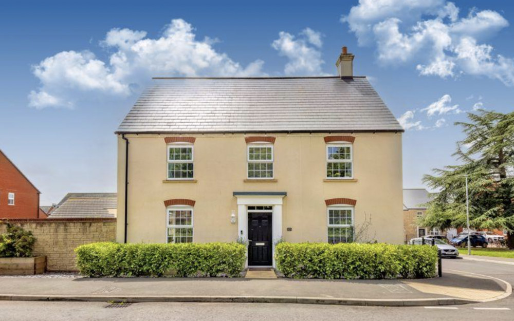 The contemporary home on Wookey Hole Road