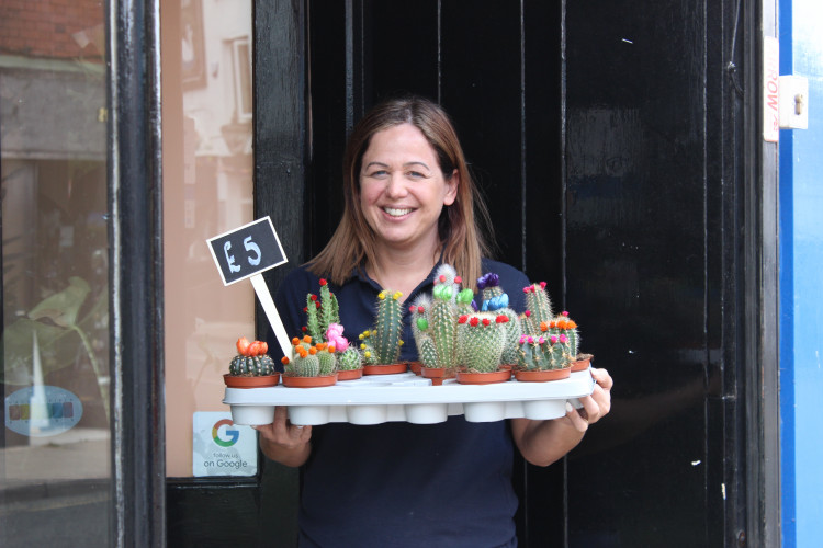 PLANT SWAP: Georgie's new business replaces a former plant and flower shop in the same location. (Image - Alexander Greensmith / Macclesfield Nub News)
