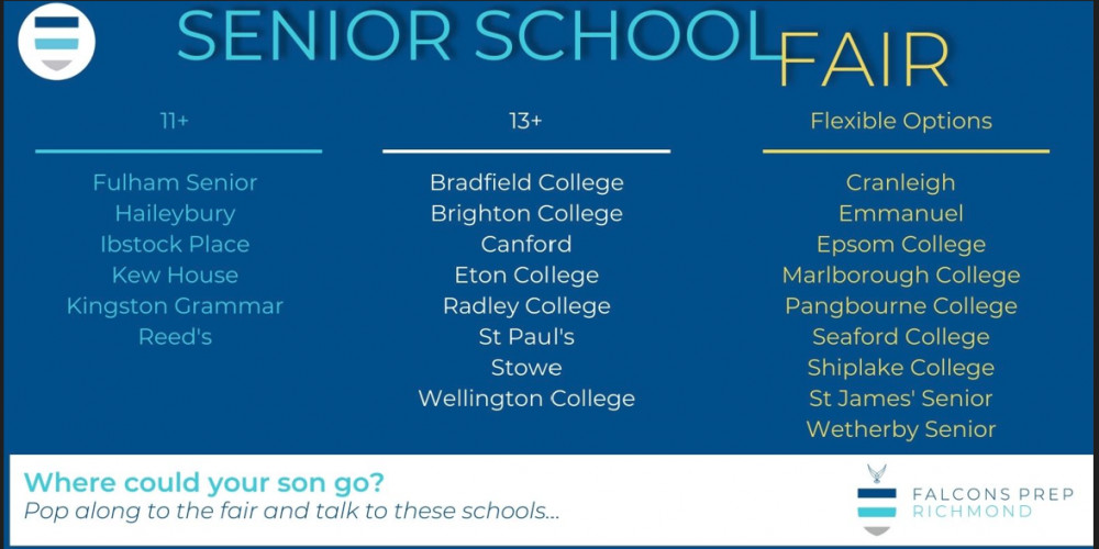 We are delighted to announce that we will once again be holding our Senior School Fair.