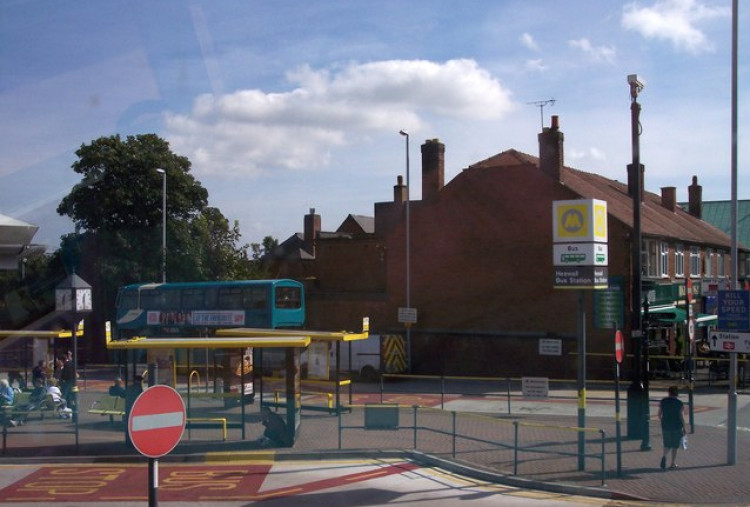 Heswall bus station - Picture:  Raymond Knapman