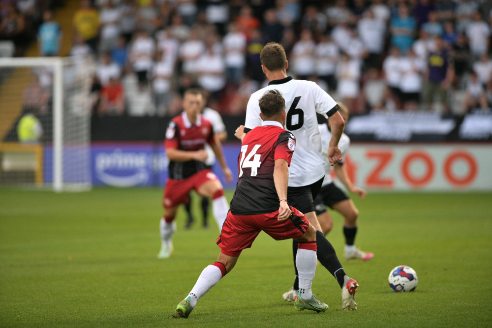 Stevenage - Derby County. PICTURE CREDIT: Gregory Owain 