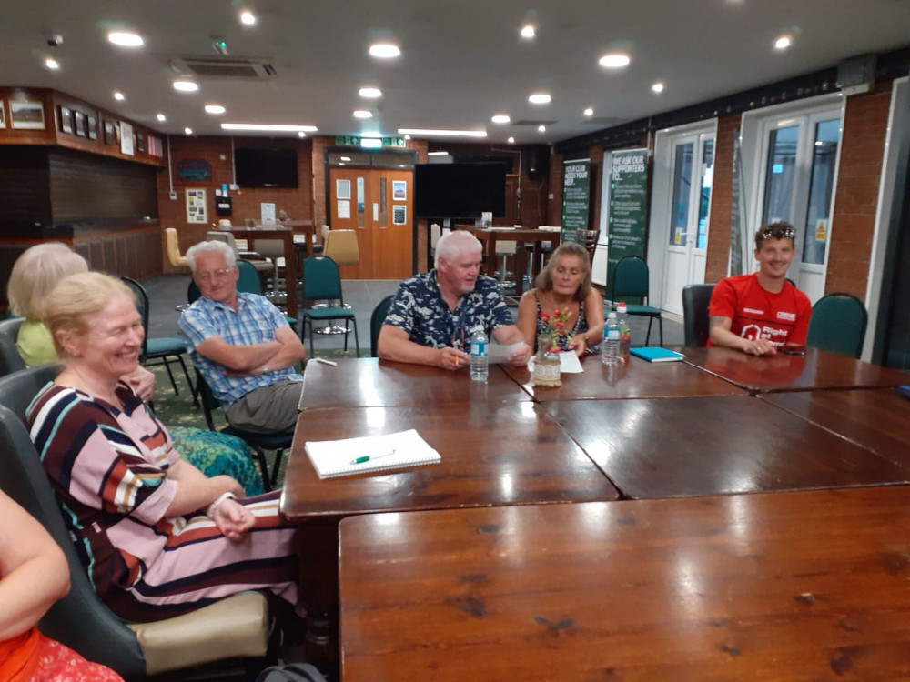 The latest meeting at Sandbach Rugby Club to pull community groups together in the town.