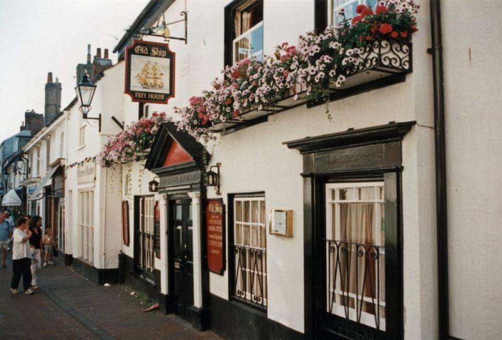 The Old Ship Inn in its former glory