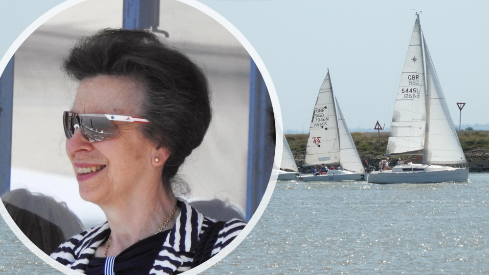 Take a look at these highlights from Princess Anne, The Princess Royal's visit to the Royal Corinthian Yacht Club.