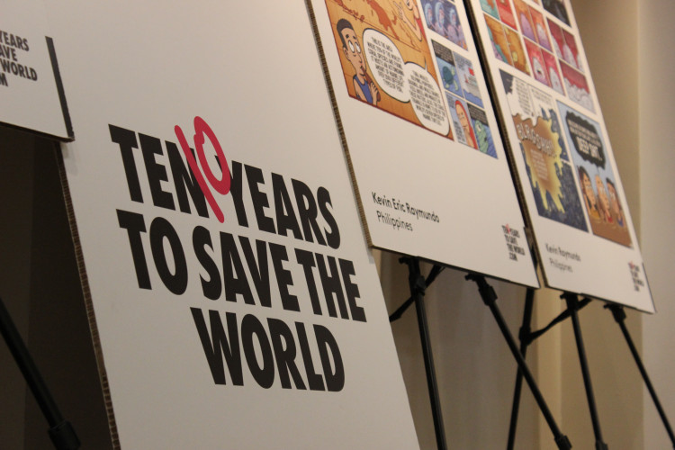 A FREE exhibition of comics about the climate crisis can be viewed at Macclesfield Library this week. (Image - Alexander Greensmith / Macclesfield Nub News)