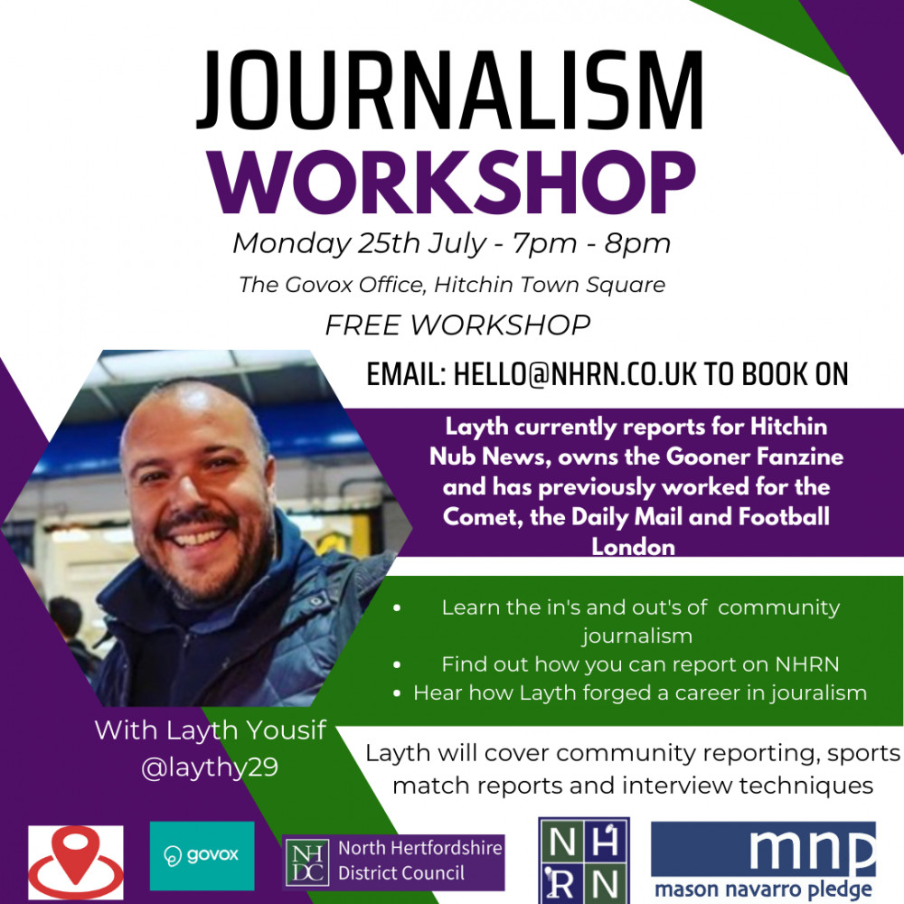 FREE Journalism Workshop 