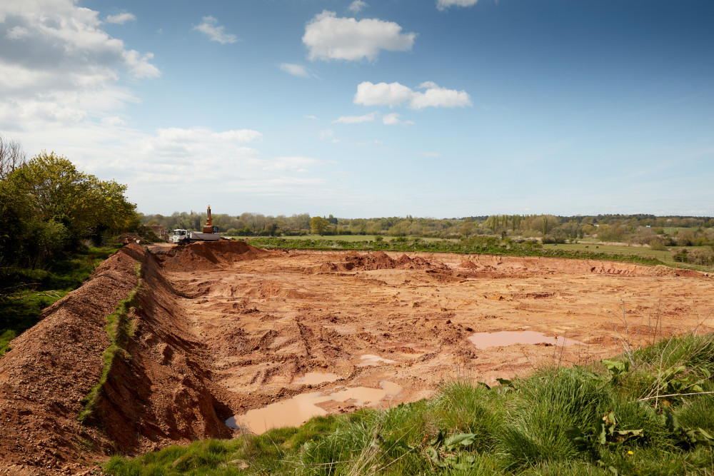 A 90 hectare quarry at Wasperton Farm has been included in the new minerals plan for Warwickshire (image via Smiths Concrete)