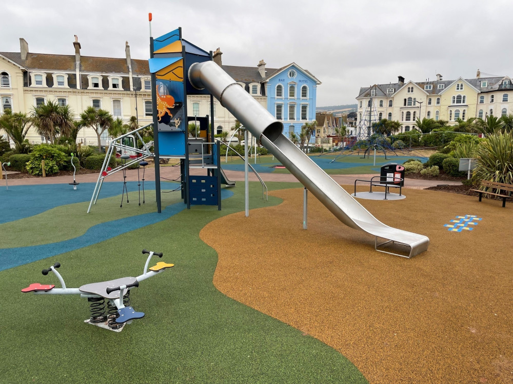 The newly refurbished play park (Teignbridge District Council)