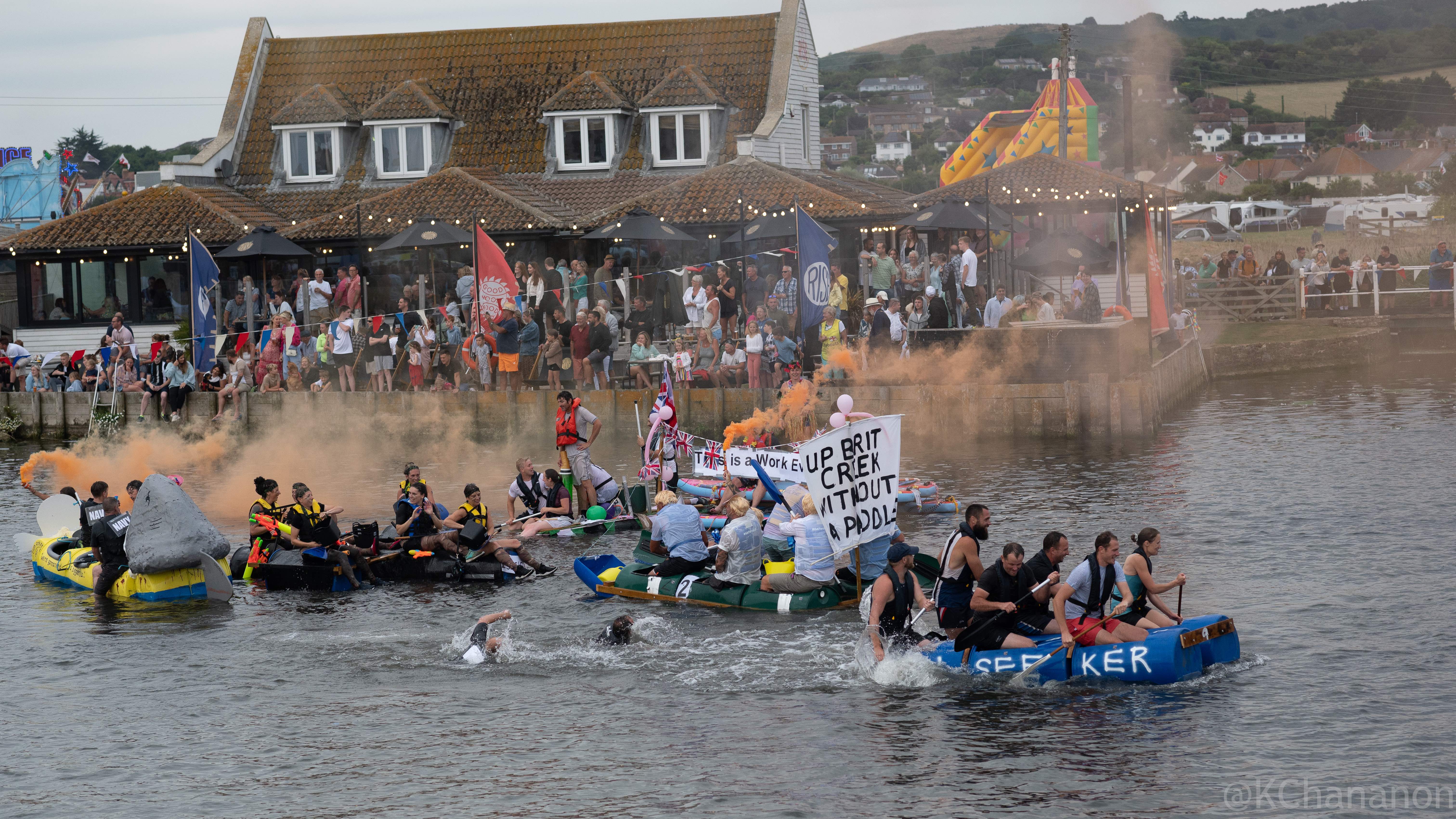 Bridport RNLI Raft Race (Image: Kieran Balazs) 