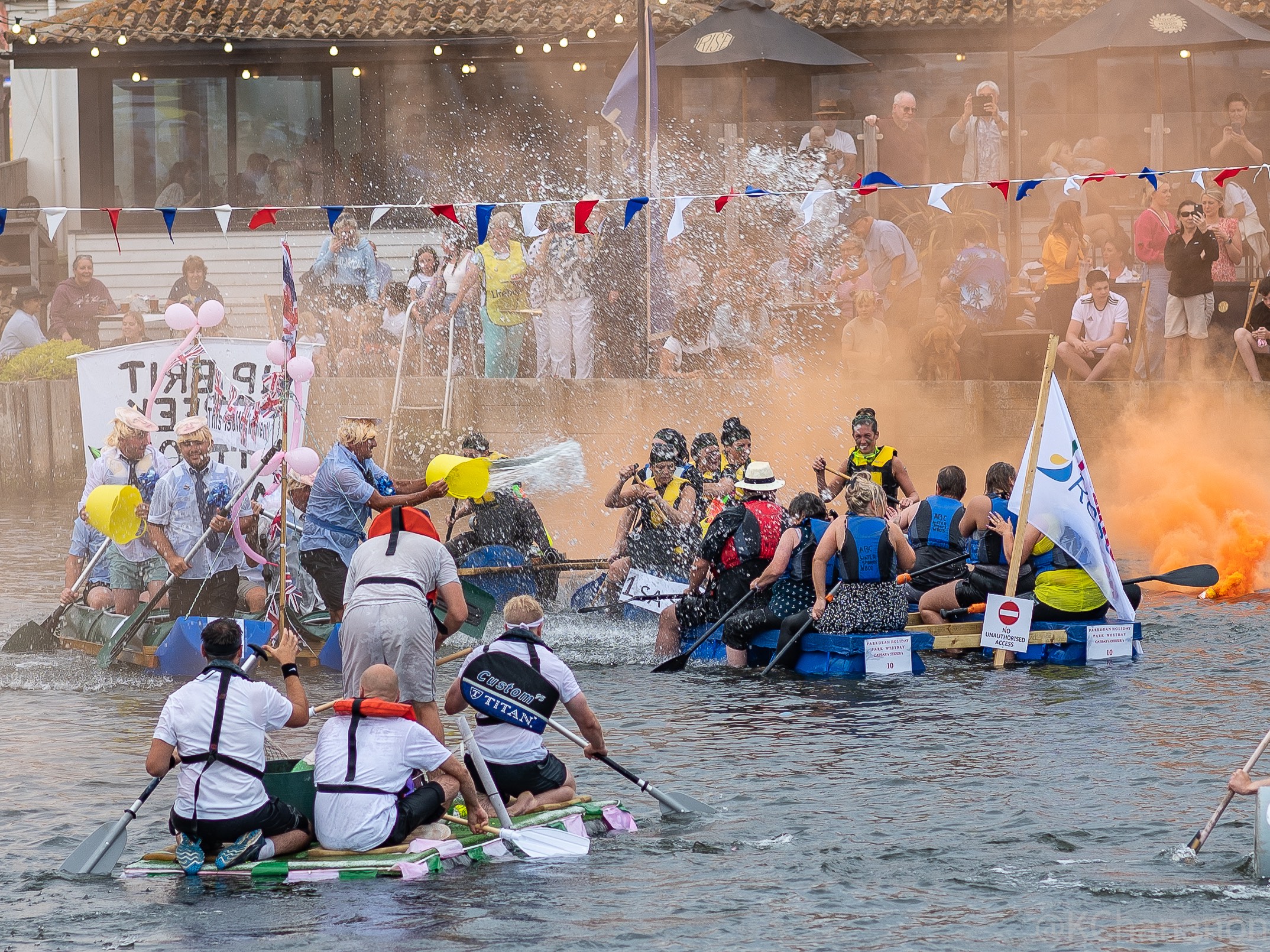 Bridport RNLI Raft Race (Image: Kieran Balazs)