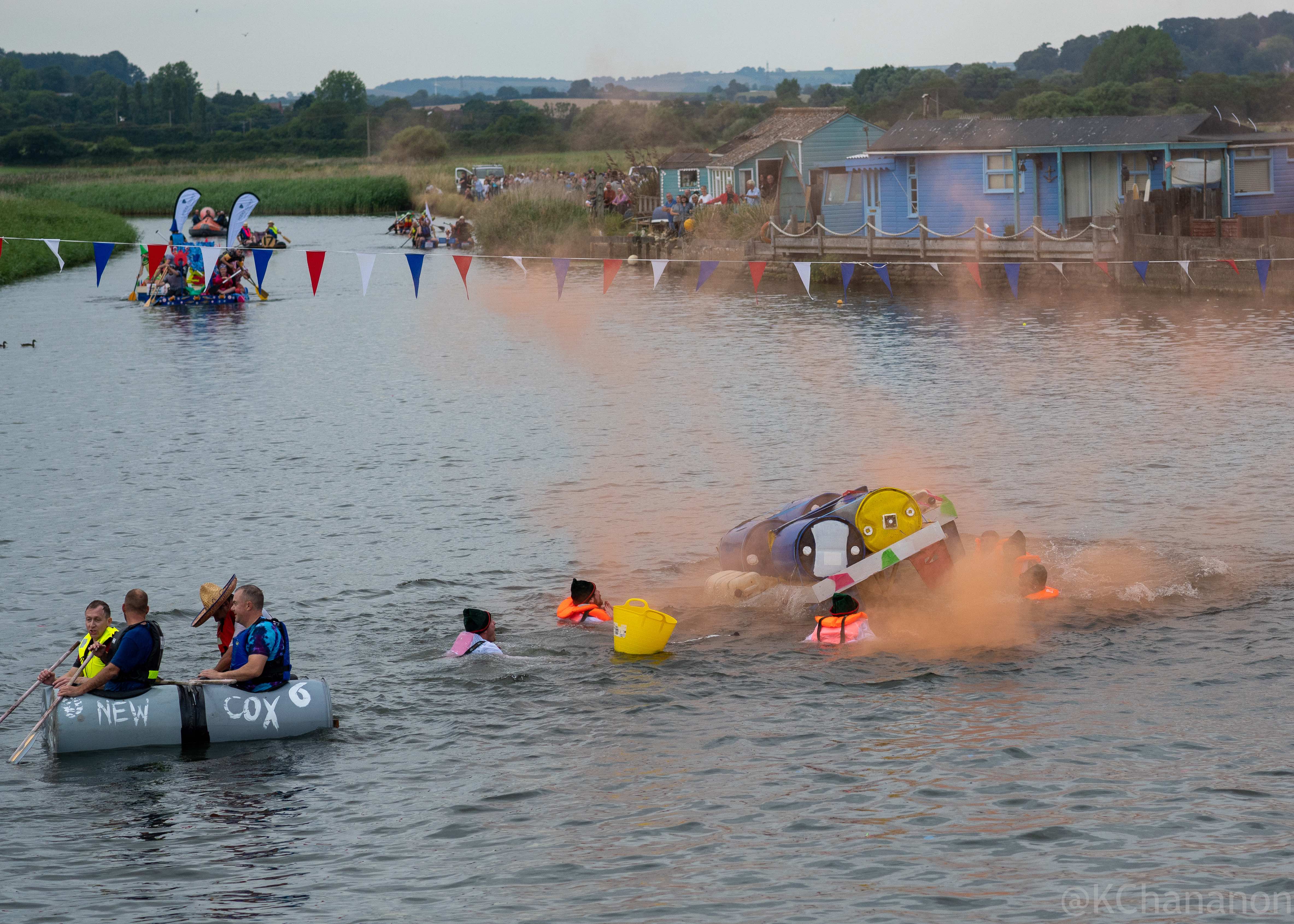 Bridport RNLI Raft Race (Image: Kieran Balazs)