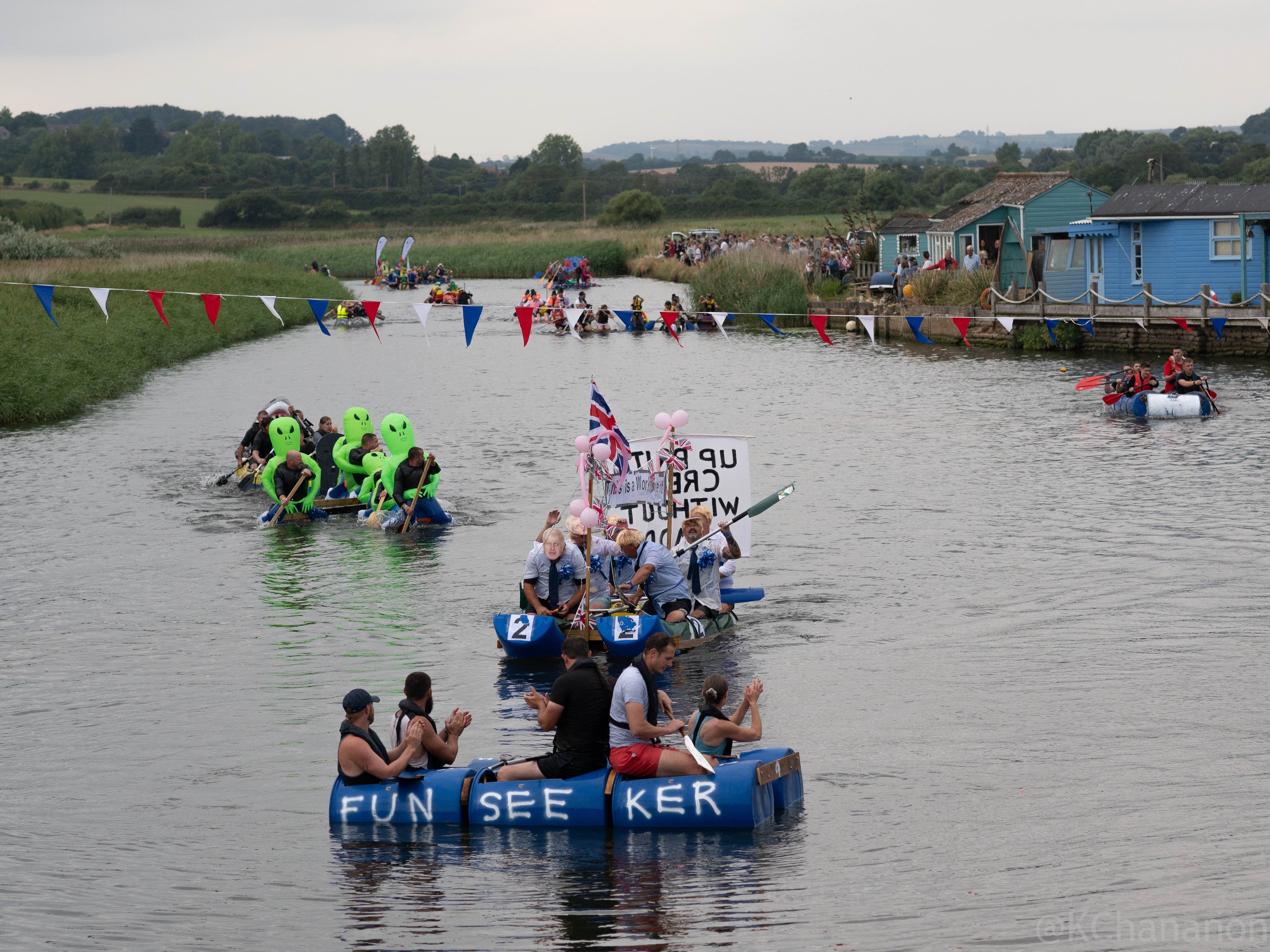 Bridport RNLI Raft Race (Image: Kieran Balazs)