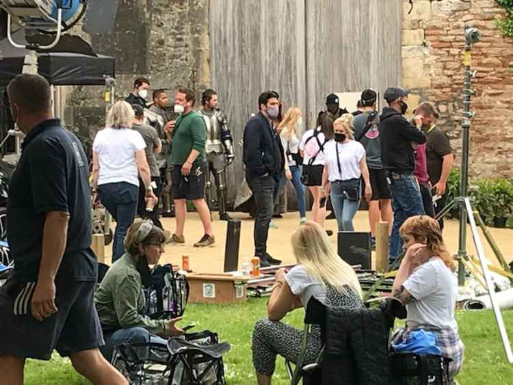 Filming took place in Wells last year