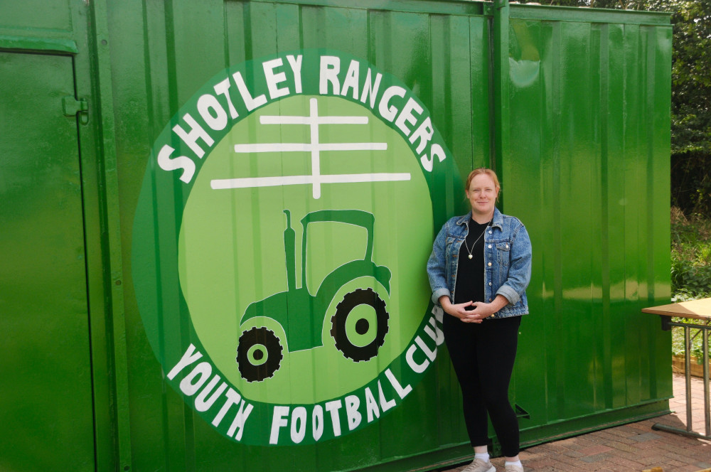 Kaileigh Bridges - vision behind revitalised Shotley Rangers (Picture credit: Peninsula Nub News)