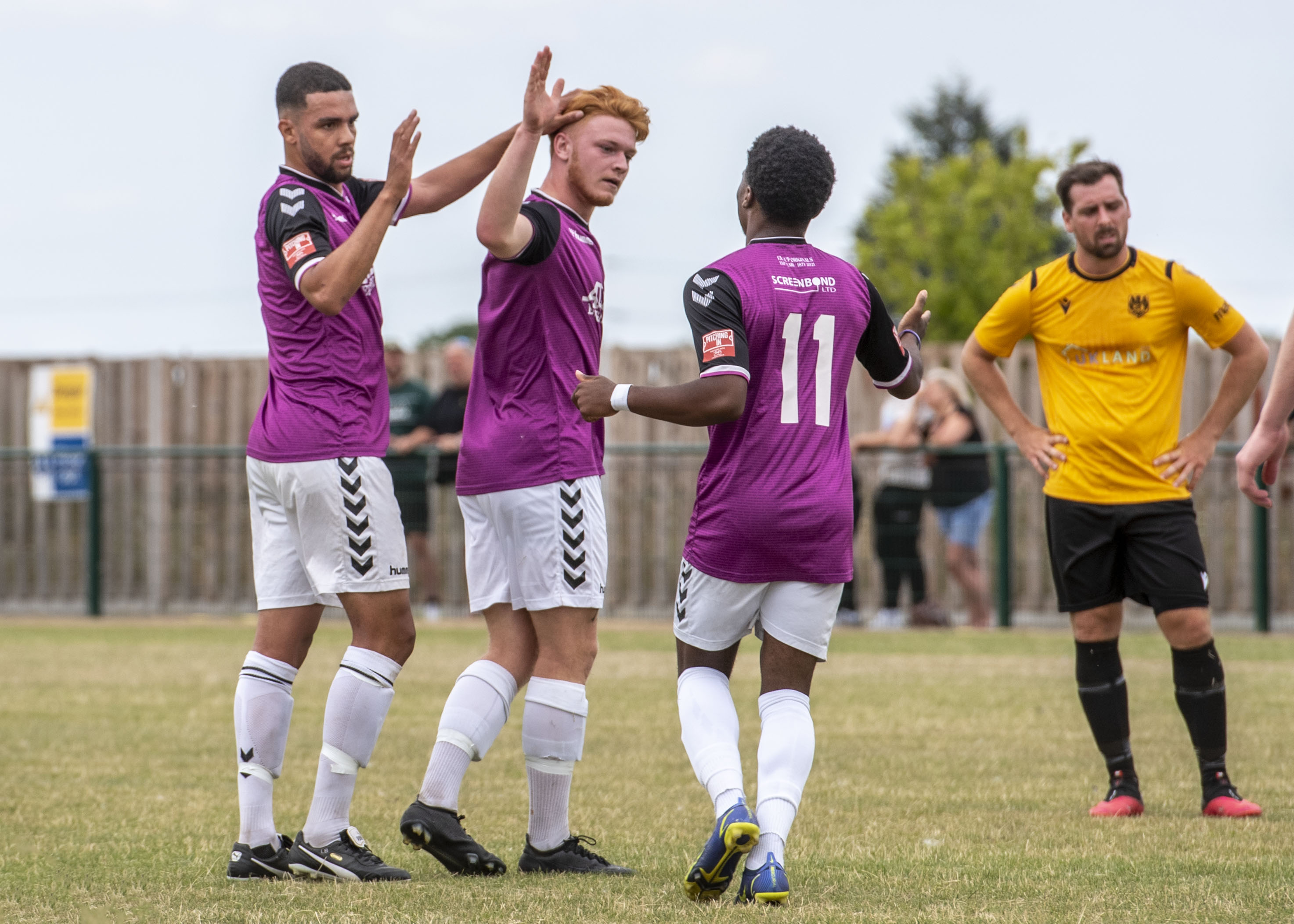 PICTURE CAPTION: Hitchin Town beat Stotfold 2-1 on Saturday. CREDIT: PETER ELSE 