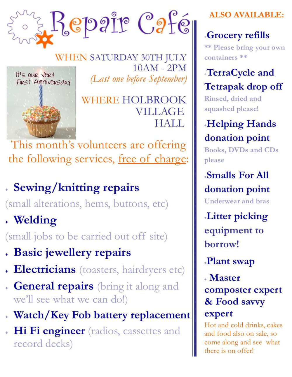 Repair Cafe July