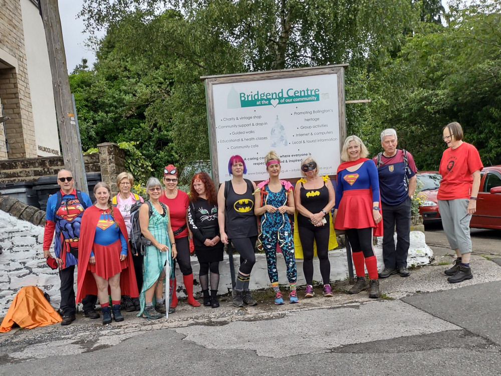 Hundreds are hoped to be raised, for the walk talking place at 10:30am on Sunday. Feel free to come in costume, or just regular walking gear. Good luck! (Image - The Bridgend Centre)