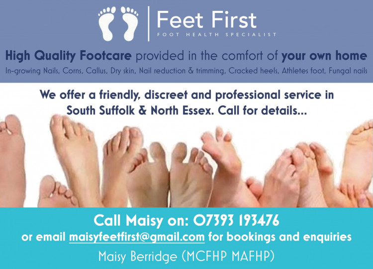 Feet first by Maisy