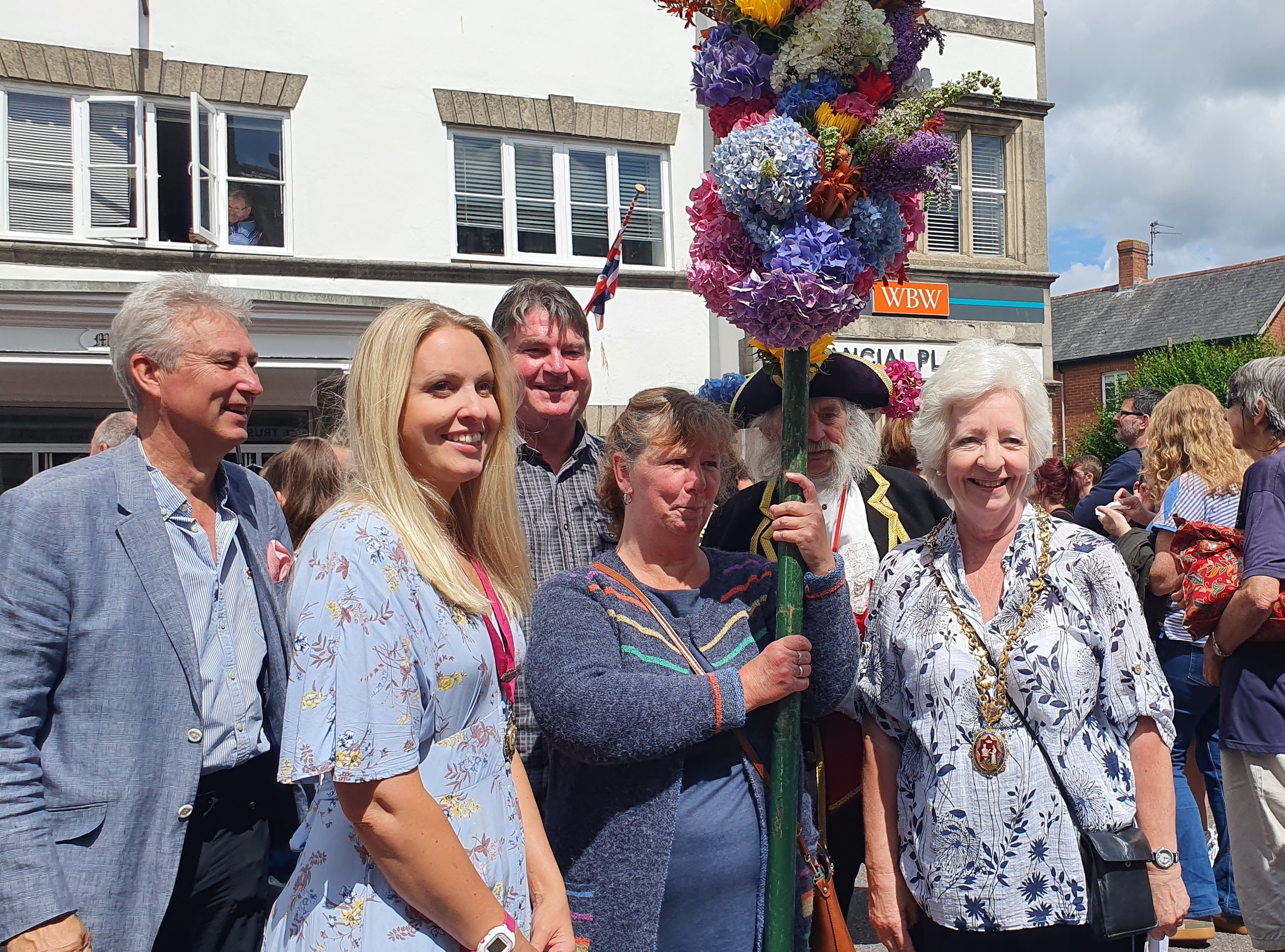 Cllr Helen Hurford and Cllr and Major Serena Sexton 