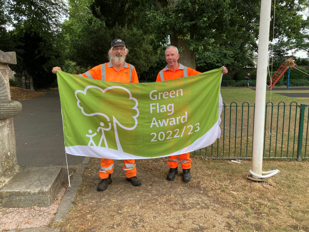 Collett Park has been given a Green Flag Award